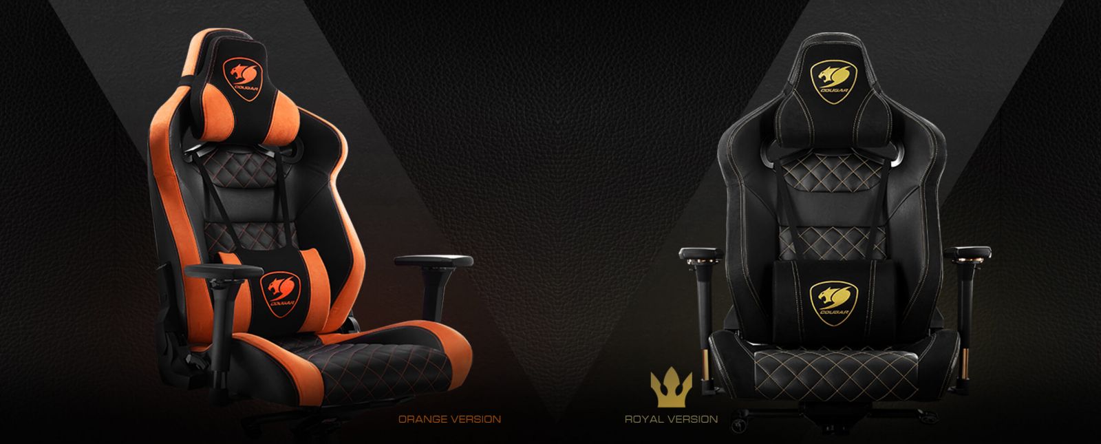 Cougar Armor Titan Pro Gaming Chair Black Orange